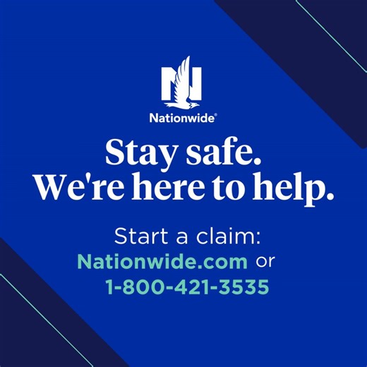 1.2K views · 31 reactions | If you are a member impacted by the severe storms and need to start a claim, we're here to help. Contact our world-class claims team on the Nationwide app, website or give us a call. | Nationwide | Facebook