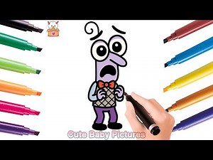 How to Draw Cute Fear from Inside Out