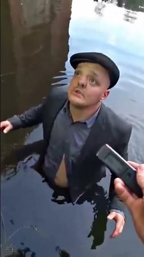 Super Sus fell into the pond under the nuclear reactor in Chernobyl