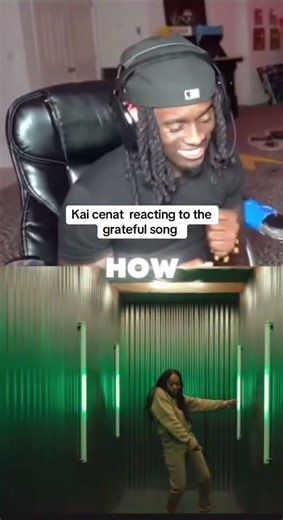 #kaicenat reacting to the grateful song #ishowspeedclipz #viral