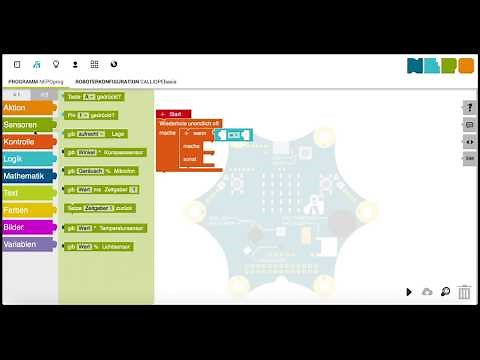 02 Calliope - Programmierung in Open Roberta