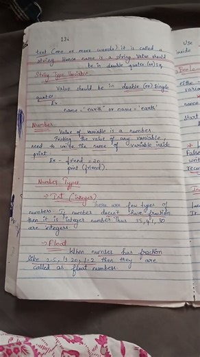 day 1 notes for python