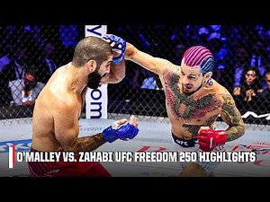 UFC Freedom 250 Highlights: Sean O'Malley vs. Aiemann Zahabi | ESPN MMA