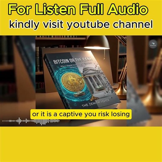 "Bitcoin or the Bank: Where Should Your Money Really Live?" Structural Outline@The Zenith Voice