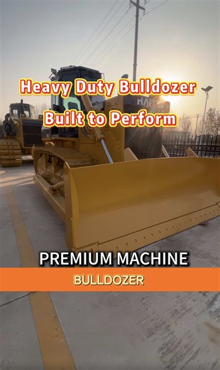 Bulldozers are for sale, with global logistics and direct sales from the factory.#bulldozer #Dozer #HeavyEquipment #Foryou #fyp
