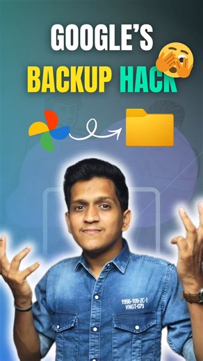 ~ 𝐀𝐧𝐤𝐮𝐬𝐡 𝐀𝐦𝐫𝐮𝐭𝐤𝐚𝐫 💻 on Instagram: "Google's Secret Backup Hack🫣"