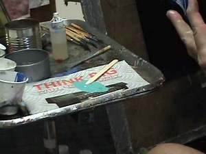 Kafka Scroll Pinstriping, Part 3/3, 7/18/09