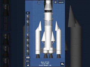 Spaceflight Simulator Gameplay Getting a Satellite in space!!