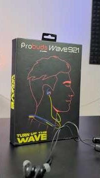 LAVA PROBUDS WAVE 921 🔥 Neckband with Heavy Bass Under 1K #lava #probuds #lavamobiles