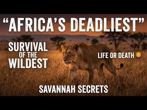 UNTAMED SAVANNAH – Hidden Survival Stories from Africa | 8K Ultra HD Wildlife Film #wildtalestv