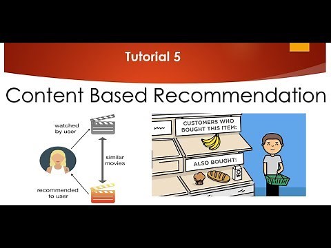 Tutorial 5- Content Based Recommendation System
