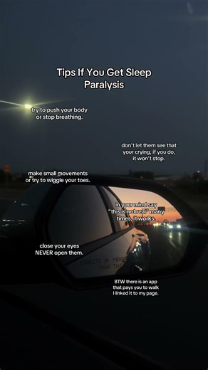Tips If You Get Sleep Paralysis