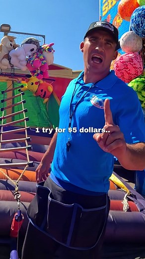 Trying to beat the carnival LADDER game 🥺❤️ #laddergame #carnival | carnival games