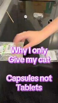 Part 1 as it was too long so link in comments! Why I capsule my cats tablets