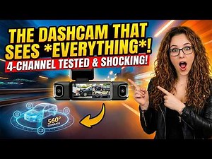 🚗 Botslab G980H 3K 4 Channel Dashcam – 560° Protection Tested 🚗