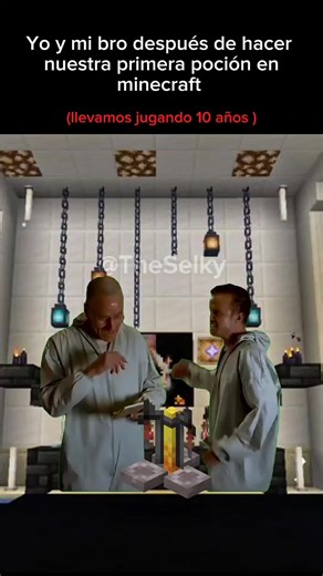 NUESTRA PRIMERA POCIÓN en MINECRAFT #minecraft #pociones #minecraftmemes #minecraftbedrock #minecraftjava