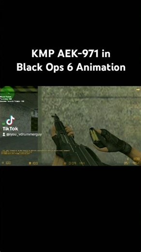 KMP AEK-971 in BO6 Animation #callofduty #counterstrike #cs16 #aek971