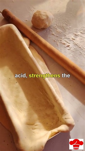 Did You Know? Why Adding Vinegar To Bread Dough Boosts Rise #shorts