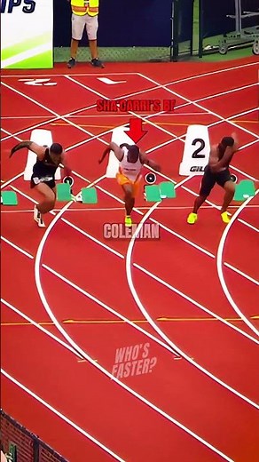 Sha'Carri Richardson Fell in Love With Christian Coleman After This Race! ❤️🇺🇸