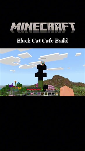 Black Cat Cafe #minecraft #minecraftbuild