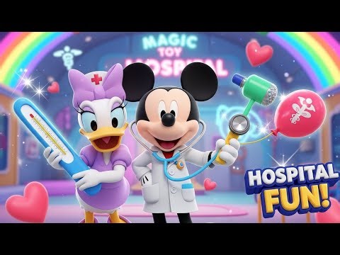 Mickey Mouse & Daisy Duck’s Funny Hospital Adventure! 🏥 | Cartoon for Kids & Toddlers