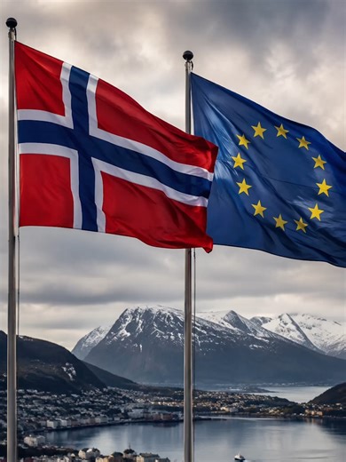 Norvège et UE - Le rapprochement inévitable. 🇳🇴 La Norvège se rapproche de l'UE sans vouloir y entrer. ✅ Partenariat de défense signé en 2024 ✅ Rejoindre le programme IRIS² en 2025 ✅ 35-40% des Norvégiens favorables à l'UE ✅ Opposition tombée sous 50% pour la 1ère fois en 2026 🔔 Abonne-toi pour suivre la géopolitique européenne ! ⚠️ Pas un conseil en investissement. Fais tes propres recherches (DYOR). #Norvège #UnionEuropéenne #Géopolitique