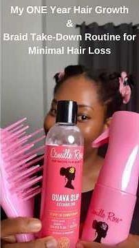 How To Take Down Braids the RIGHT Way | No Breakage, Keep Your Length & Growth