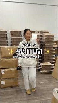 pack a 48 item order w/ me📦🧘🏻‍♀️✨ #smallbusiness #packaging #packingorders #packanorderwithme