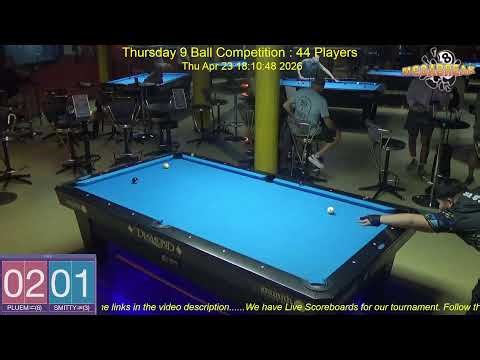 Tuesday 10 Ball Competition : 21/04/26