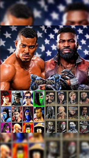 Jax Menu Evolution in All Mortal Kombat Games #mortalkombat