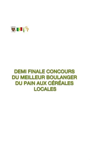 Concours Céréales Locales – Une aventure qui continue depuis 2024 | Chef Ndour 🇸🇳🌾👨🏾‍🍳 Depuis 2024, concours dédiés aux céréales locales sénégalaises : mil, maïs, sorgho, fonio, moringa… Une initiative qui valorise nos richesses, stimule la créativité des jeunes boulangers et pâtissiers, et met en lumière l’excellence de l’artisanat sénégalais 🇸🇳✨.#ChefNdourC#CéréalesLocalesA#ArtisanSénégalaisP#PâtisserieSénégalaiseB#Boulangerie @lart_de_lapatisserie_06