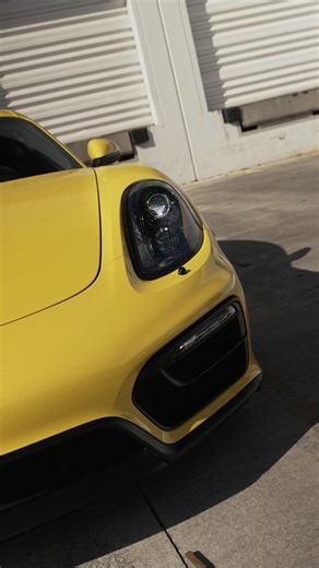 Preowned 2016 Cayman GTS in Racing Yellow #shorts