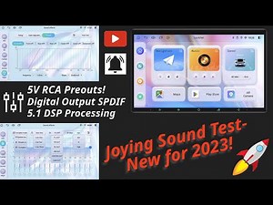 2023 NEW RELEASE ALERT! Joying 10.1" HD High Res Audio unit