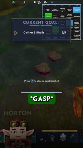We race to gather 5 shells - Hytale Lockout Short