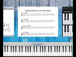 Singing the Diatonic Modes as Scales