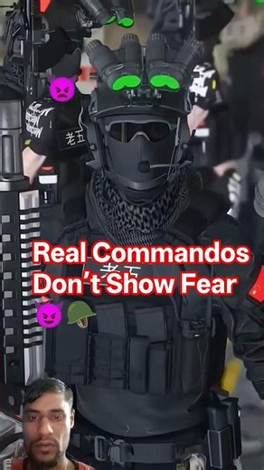 Night Vision Commando 😈🟢 | Elite Special Forces Power 💥 #shorts