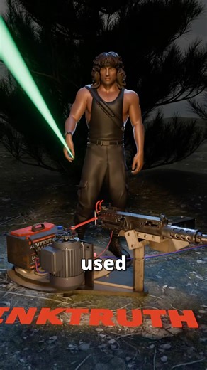 How a Simple Laser Triggers a Machine Gun 🔫💥 #military #tech #engineering #shorts #inktruth