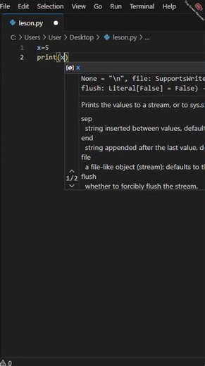New to Python? Learn Variables Fast #python #coding #programming #learnpython #shorts