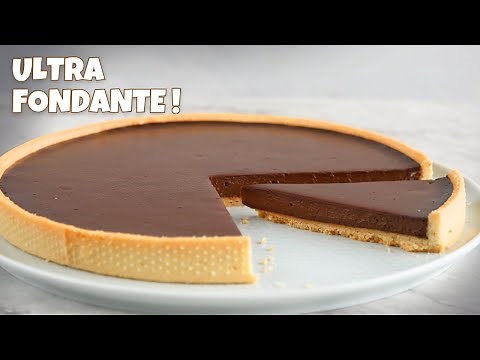 The Best Chocolate Tart 🍫 Homemade Shortcrust Pastry & Ultra-Smooth Ganache (Easy)