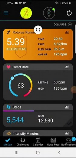Set-up Stryd power zones data field with Garmin Connect Mobile
