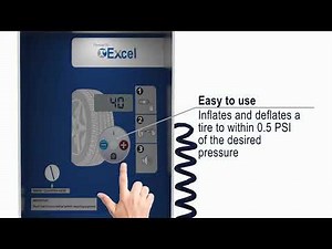 SC12-SS Coin and Credit Card Air Machine | Excel Tire Gauge