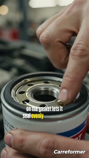 How to Install an Oil Filter the RIGHT Way 🔧 #carreformer #foryou #viral #trendingshorts