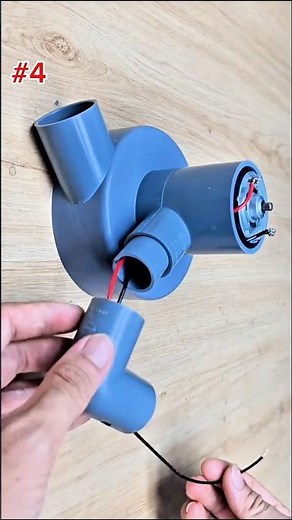 Part 4 - DIY PVC Dust Blower | How to Make a Mini Dust Blower at Home