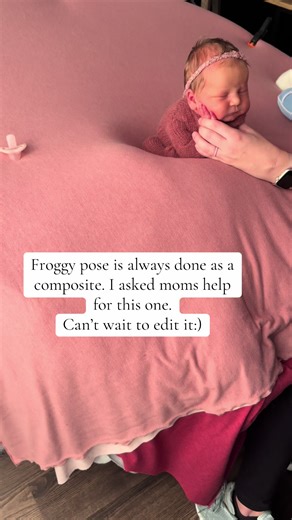 I don’t get Froggy Pose often and so happy I did with this little one. #froggypose #newbornphotographer