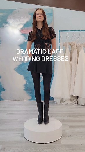 615 reactions · 184 comments | Dramatic lace wedding dress 1, 2, 3, 4, 5, 6, or 7?✨ Which dramatic and dynamic bridal gown with lace is your favorite? ... ... ... ... ... ... ... #weddingdress #weddingdressshopping #laceweddingdresses #couturebride #utahbridals Lace wedding dress - couture bride - bridal gown with classic lace - wedding dress inspo - Utah bridal shop | Alta Moda Bridal | Facebook