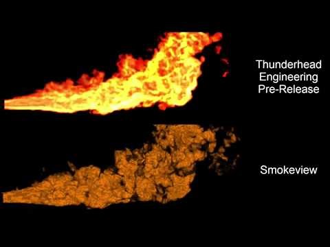 New Visualization Test 1 - Fire Plume