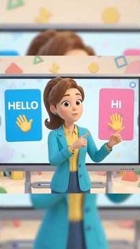 Learn English for Kids | Greetings in English | Hello, Hi & Good Morning | Easy English Lesson