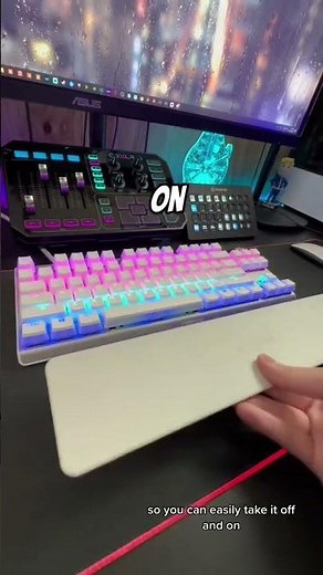 Steelseries Apex 7 TKL Ghost Edition #shorts #mechanicalkeyboard #tech #gaming #keyboard #review