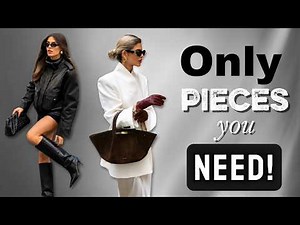 Autumn 2026 Capsule Wardrobe | 15 Pieces 50 Outfits