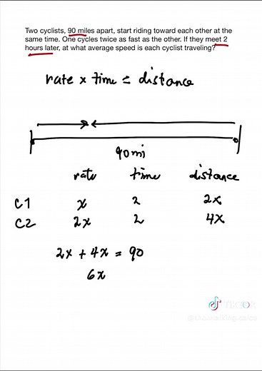 In today’s video, I’m going to show you how to easily solve math word problems related to distance (part 2). #TheWalkingCalculator #wordproblems #mathwordproblems #algebra #linearequations #mathproblems #distanceproblems #distancewordproblems